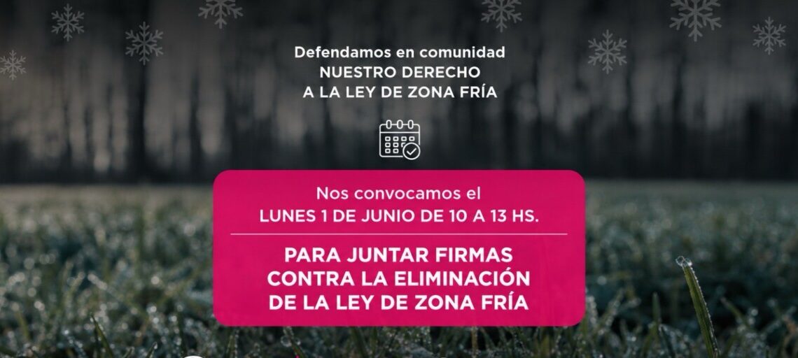 La comunidad costera se moviliza contra la eliminación de la Ley de Zona Fría