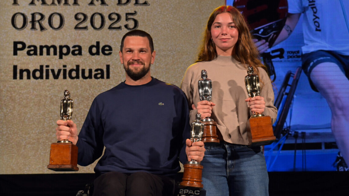 Alfonso Woolley y Lola Izurieta, los grandes ganadores del Pampa de Oro