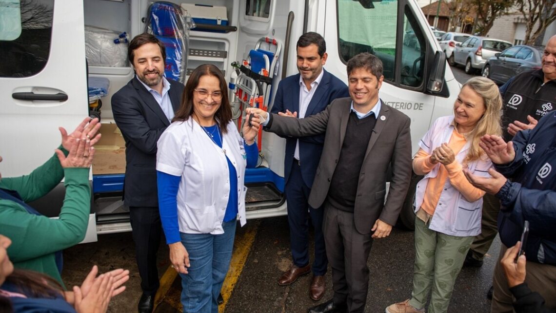 Dolores: 299 escrituras, cordón cuneta, una ambulancia y un camión para residuos: los anuncios del intendente y el gobernador
