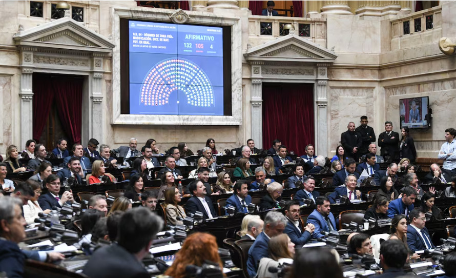 Diputados aprobó el recorte de subsidios al gas por Zonas Frías