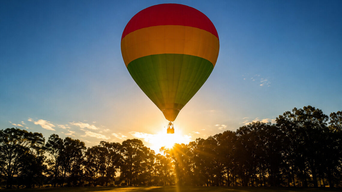 Hoy comienza en Las Flores el Air Beat Festival con globo aerostático, música y gastronomía