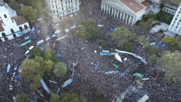 La universidades nacionales vuelven a las calles en una nueva marcha federal