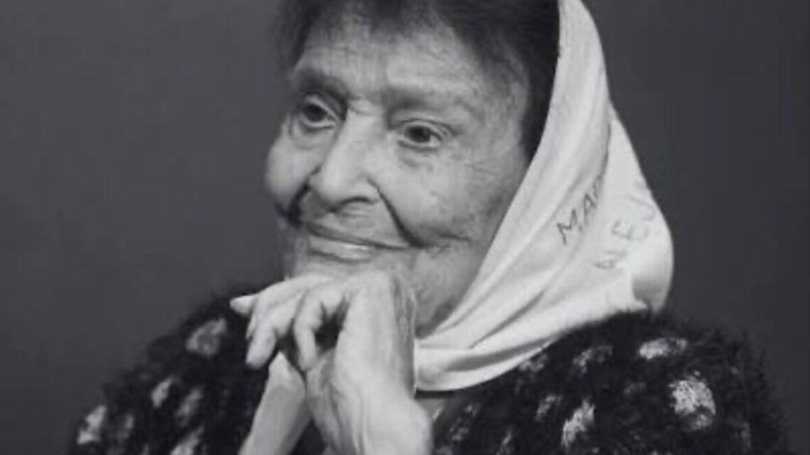 A los 95 años, murió Taty Almeida, presidenta de Madres de Plaza de Mayo