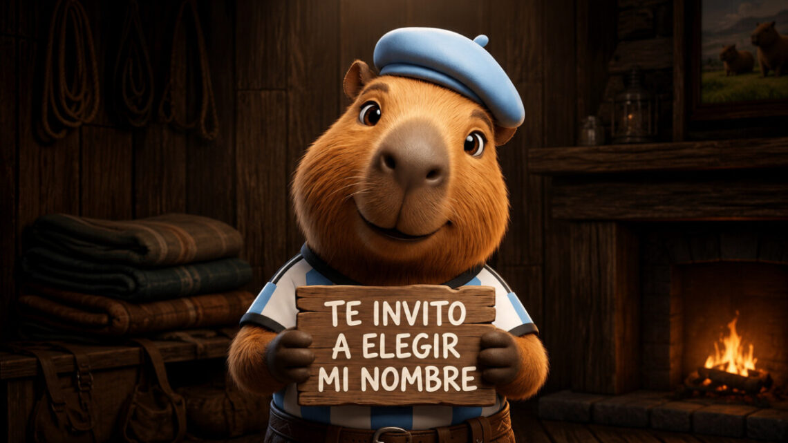 ¿Lionel, Tincho o Juanjo? Castelli elige el nombre de su mascota