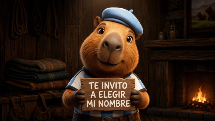 ¿Lionel, Tincho o Juanjo? Castelli elige el nombre de su mascota