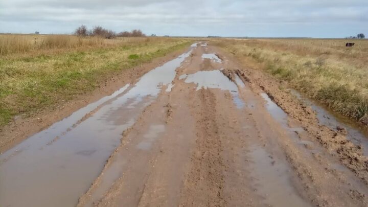 General Guido: Crecen los reclamos por el estado de los caminos rurales