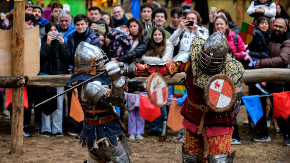 Todo listo para Invierno Medieval en Villa Gesell