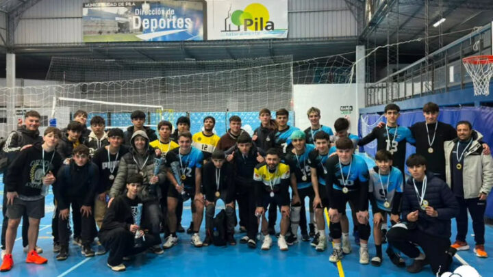 Pila demostró su gran nivel en vóley y festejó dos títulos en el Torneo Apertura