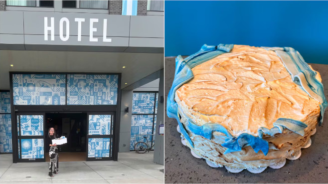 La Torta Argentina de Dolores llegó a la mesa de la Selección en el 9 de Julio