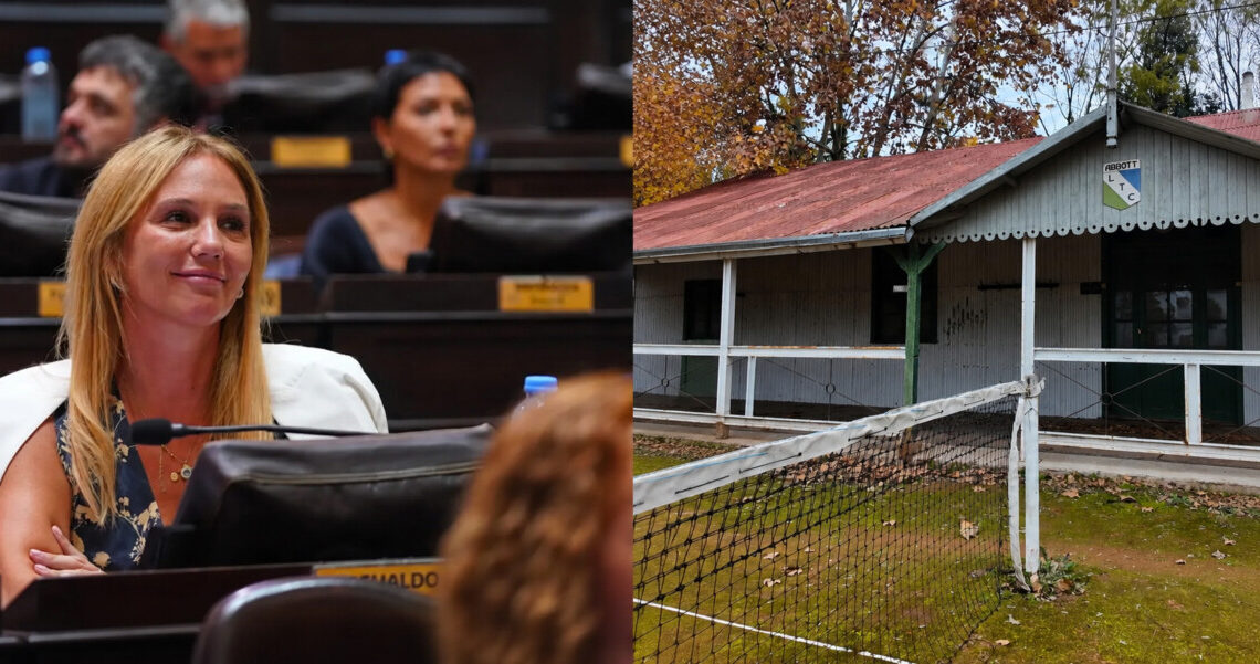 Abbott: El Lawn Tennis Club fue declarado de interés histórico, arquitectónico y deportivo