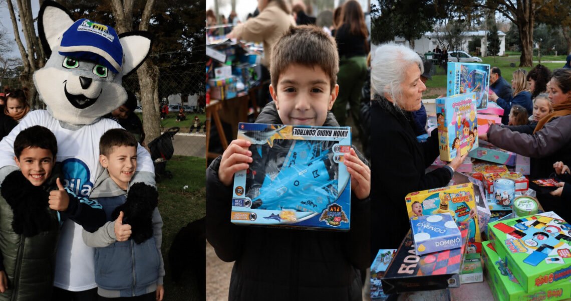 Nada como la sonrisa de un niño para iluminar una tarde en Pila